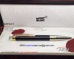 Perfect Replica AAA+ Montblanc Starwalker Ballpoint Pen - Montblanc Black&sliver Gold Clip Pen